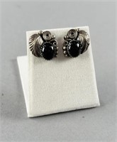Sterling Silver Earrings by S. Burnside
