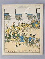 1901 Life Magazine "Sporting Number"