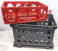 Milk Crate & Coke Case