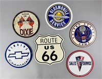 Reproduction Automobile & Army Signs