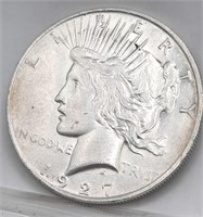 1927-D Peace Dollar