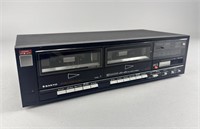 Sanyo Double Cassette Deck