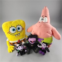 SpongeBob, Patrick & Muppet Stuffed Animals