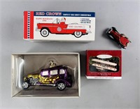 Cars and Plane Christmas Ornament Collection