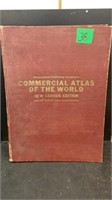 Commercial Atlas of the world book, 16” x 22”