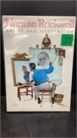 12 1/2” X 17 1/2” x 1 3/4” book, Norman Rockwell