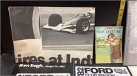 Assortment of memorabilia, Ford advertisements,