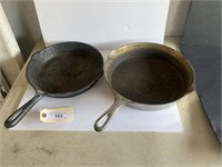CAST IRON WAGNER 10 & GRISWOLD 8
