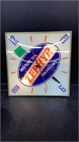 Zephyr Motor Oil gasoline Clock Working 15 1/2”