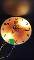 Kendall Motor Oil Clock Works 15” Diameter