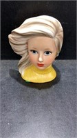 Vintage Relpo K1925 5 1/2” Teen Head Vase