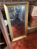 GILDED MIRROR 24 X 46 APPROX.