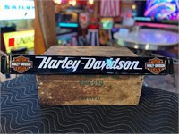 31 x 3” Porcelain Harley Davidson Door Push