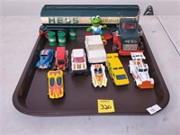 Redliner, 70's Hotwheels, Hess Truck, other toys