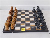 Marble Chess Set as is