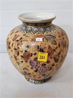 Chinese Oriental Butterfly Vase