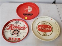 Kaier's Beer Tray, Stegmaiers, & Schaefers Beer