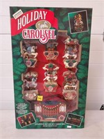 Holiday Lighted Musical Carousel