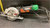 Worx saw, 4.5” 4.5 Amp #WX439#L
