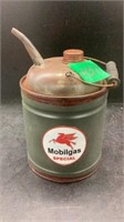Vintage gas can Mobilgas special