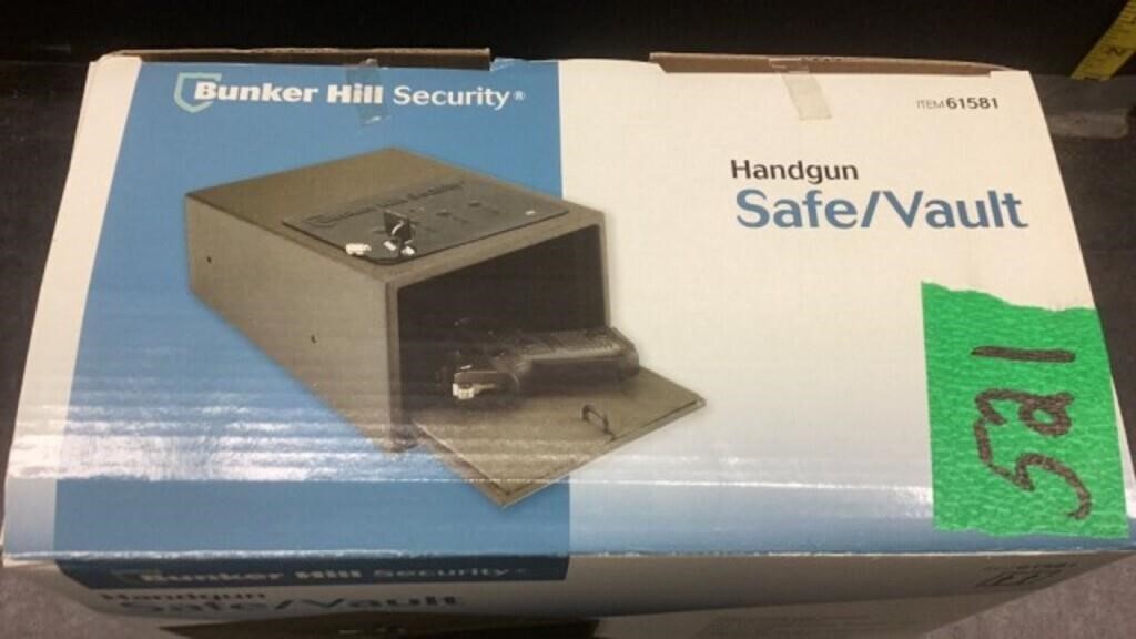 Bunker Hill Security, Hand gun safe, new in box
