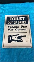 Toilet Sign