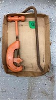 Pipe Cutter and Crowbar