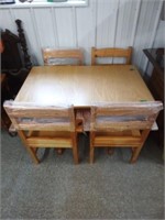 Pine Table and Chairs