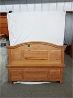 Queen Size Bed with Headboard and footboard