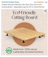 Bamboo Cutting Board/Stove Cover