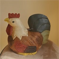 Wood carved Chicken    -XA