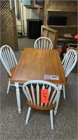 KITCHEN TABLE AND 4 CHAIRS