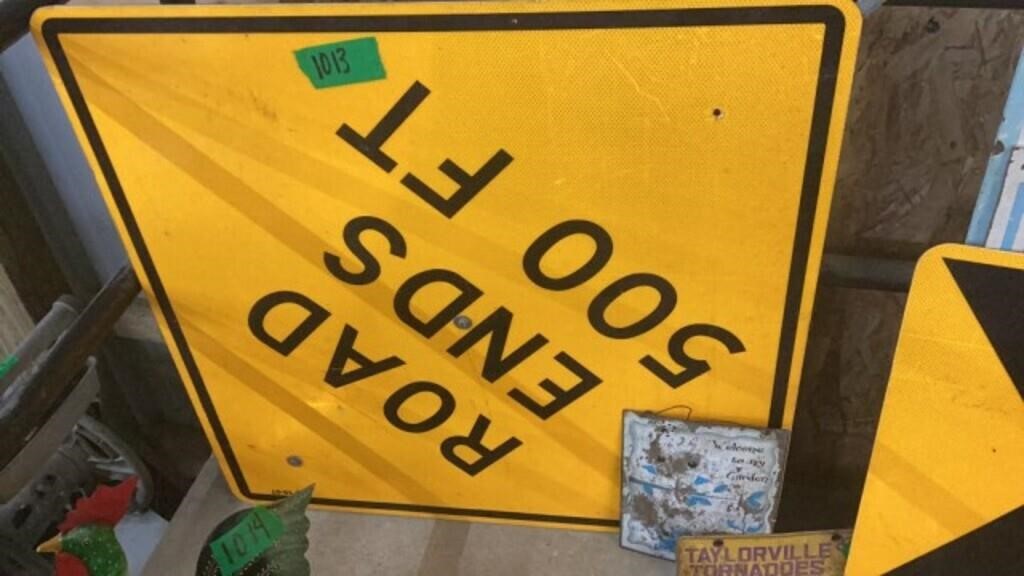 Road Signs and decorative signs