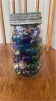 Jar And Marbles