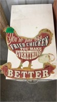 Rooster Sign