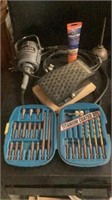 Assortment of different tools, several draw