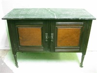 42 X 18 X 31 Antique Granite Top Cabinet