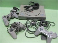 Sony Playstation With Controllers