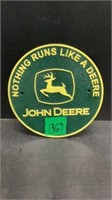 Cast Iron John Deere Sign