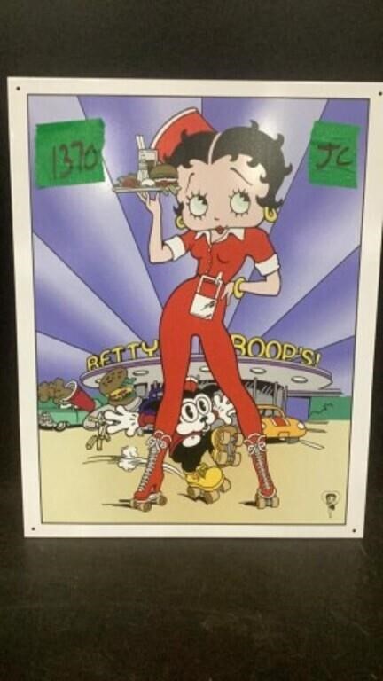 Betty Boop sign