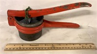 VINTAGE POTATO RICER STRAINER