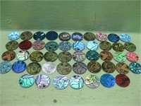 Forty-Seven Pokemon 1-1/4" Coin Tokens