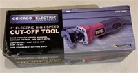 NIB Chicago 3” Electric High Speed Cut-Off Tool.