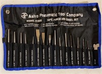 Astro Pneumatic 16 pc. Punch and Chisel Set