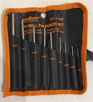 Horusdy 9 pc. Roll Pin Punch Set