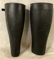 WWI US CAVALRY OFFICERS LEATHER LEG LEGGINGS