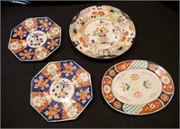 Group of Imari-style plates