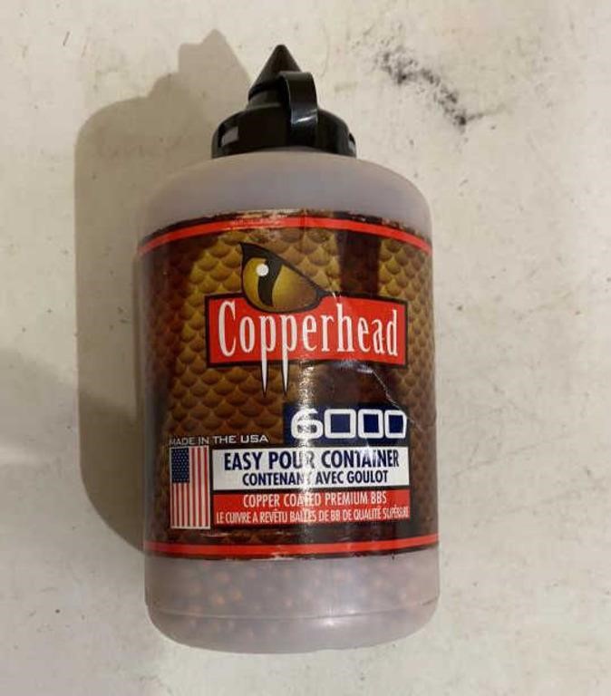 New Copperhead BBs 6000 qty. in easy pour