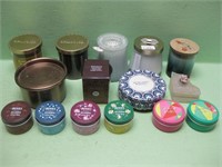 Fifteen Assorted Candles - All Unburned Like New