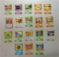18 Japanese Pokemon Trading Cards